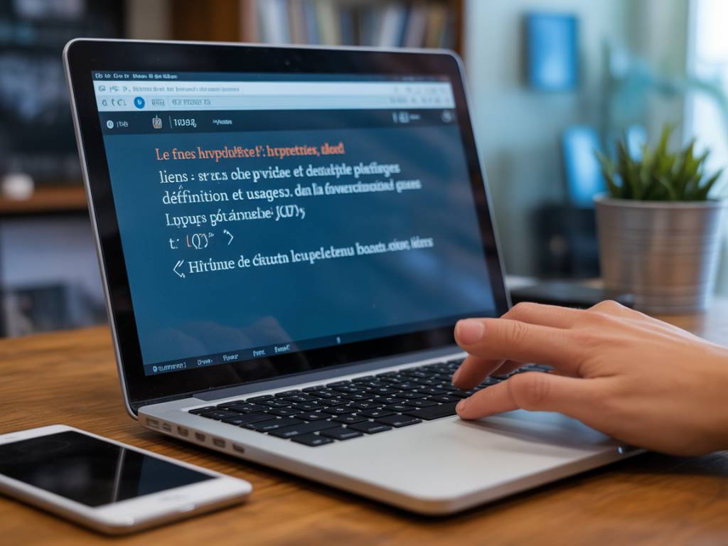 Liens hypertextes définition et usages dans la navigation web